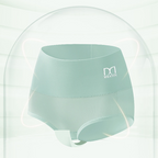 High Waist Ice Silk Panties for Women - Large Size