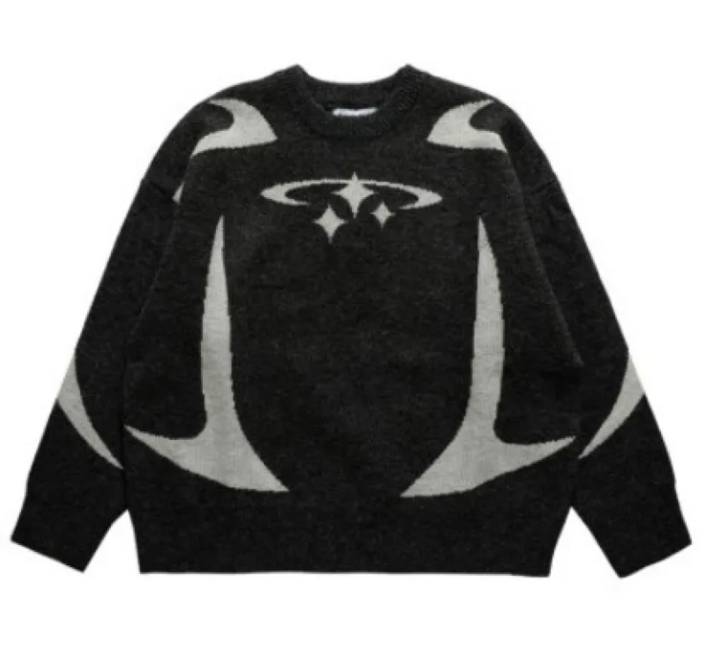 Women's Loose Knit Pullover | Streetwear