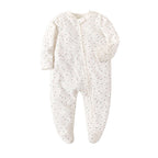 Baby Long Sleeve Zipper Bodysuit Creeper