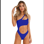 Swimsuit, One-Piece, Hollow Irregular Design