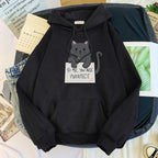Solid Color Hoodie Sweater for Girls | Streetwear