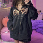 3D Embroidered Sweater Coat for Autumn and Winter