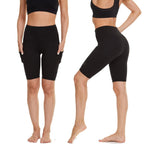High Waist Pocket Women's Sweat Shorts