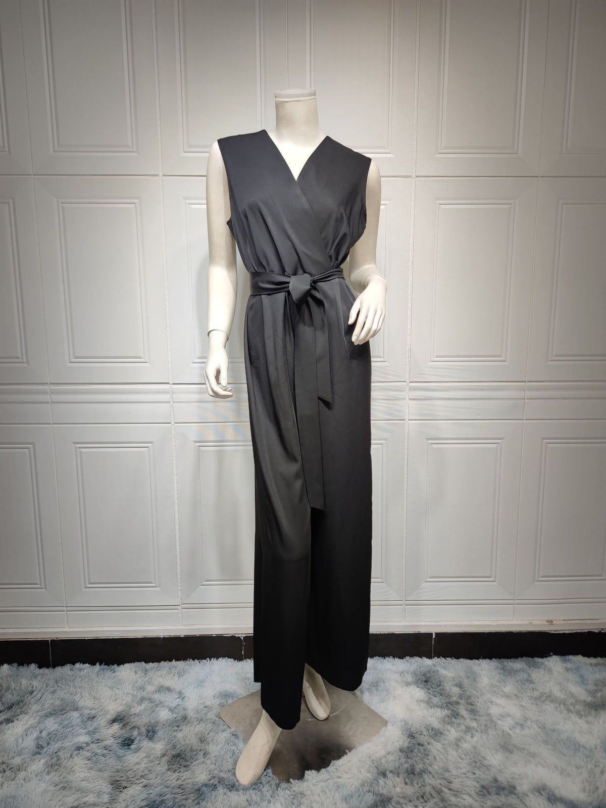 Muslim Chiffon Patchwork Cardigan Coat