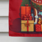 Chihuahua Holiday Christmas House Flag