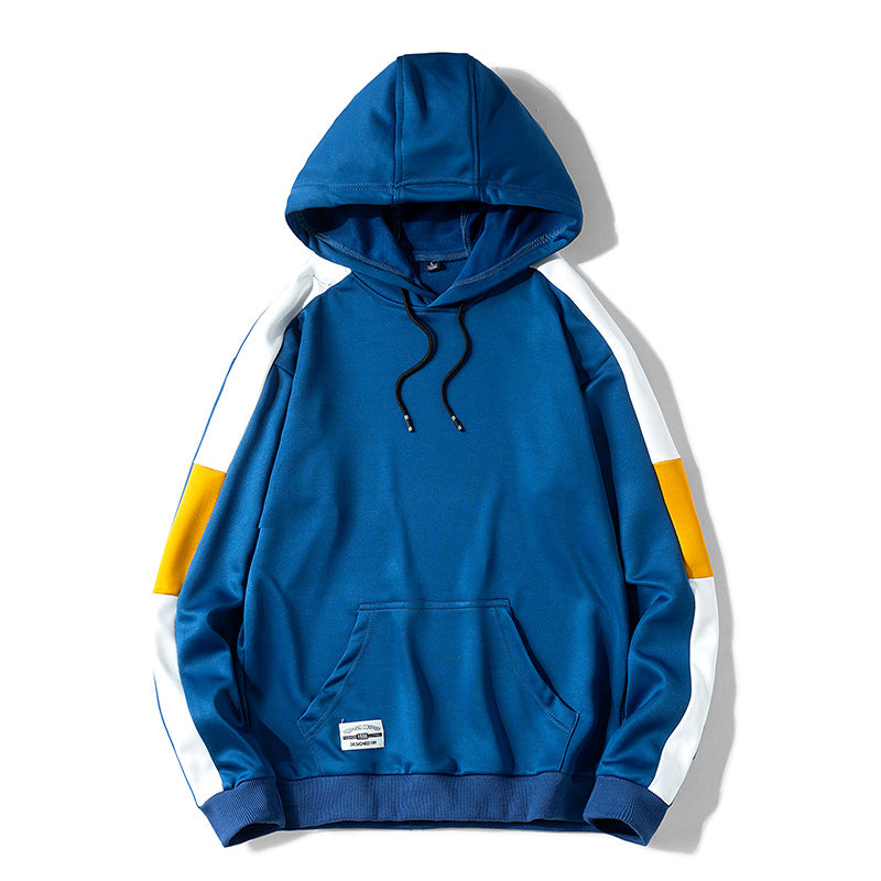 Men's Casual Hoodie Pullover - Solid Color Streetwear | Streetwear