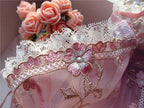 Ultra-Thin Cup Embroidered Bra Set