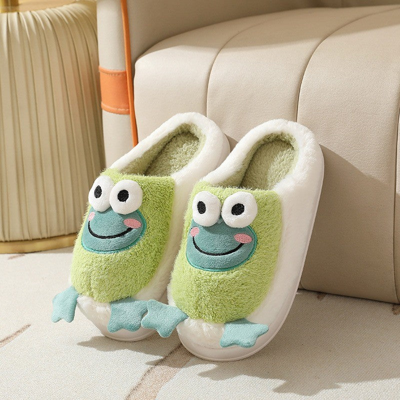 Kawaii Lady's Sweater with Funny Design & Slippers (One Pair)