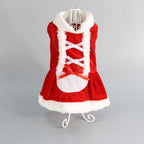 Warm Christmas Vest Shirt for Small Dogs
