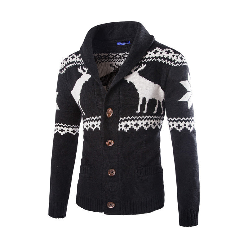 2020 Men's Fashionable Christmas Cardigan Sweater