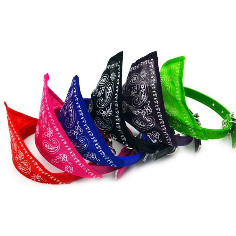 Adjustable Triangle Scarf for Small Dogs and Cats
