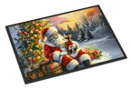 Chihuahua and Santa Claus Doormat