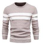 Men's Striped Sweater for Autumn/Winter (One Piece)