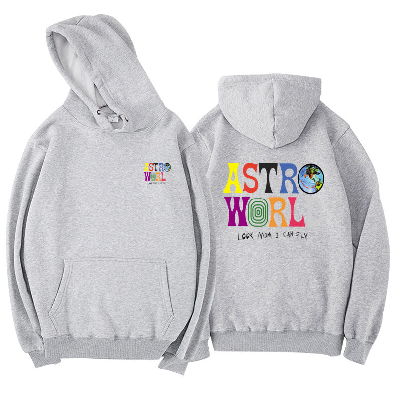 Ice Cream Pattern Casual Loose Ladies Hoodie Sweater | Streetwear