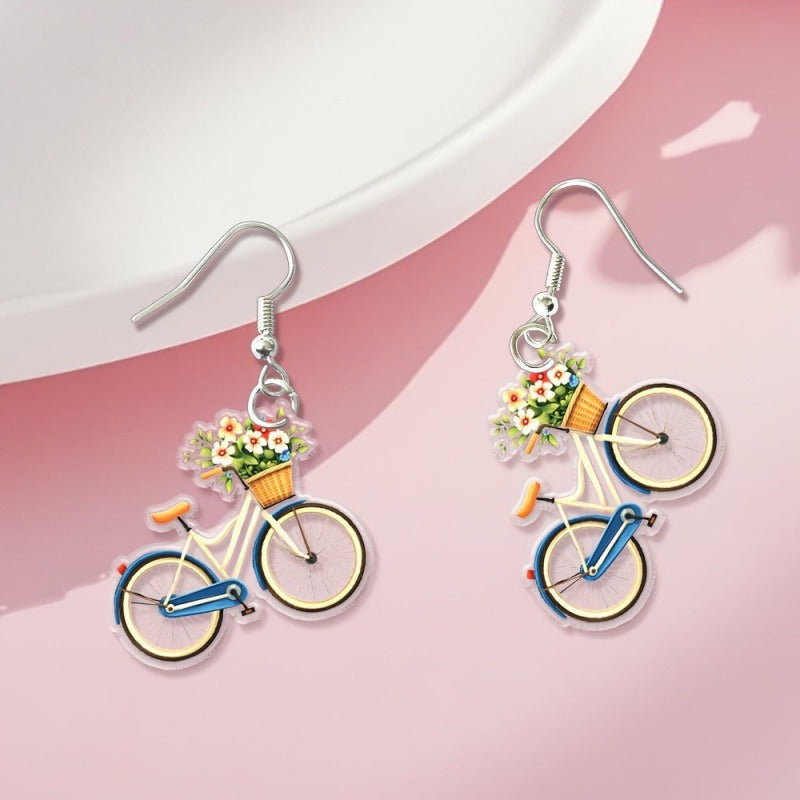 Christmas Cartoon Acrylic Earrings