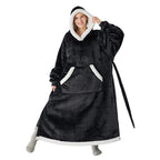 Winter Oversized Hoodie Blanket with Button Design | Streetwear