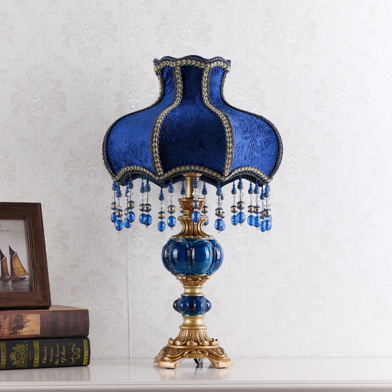 Vintage European Bedroom Lamp - Romantic Style Nightlight | Home Decor