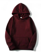 Long-sleeved Hoodie Casual Solid Color Sweater | Streetwear