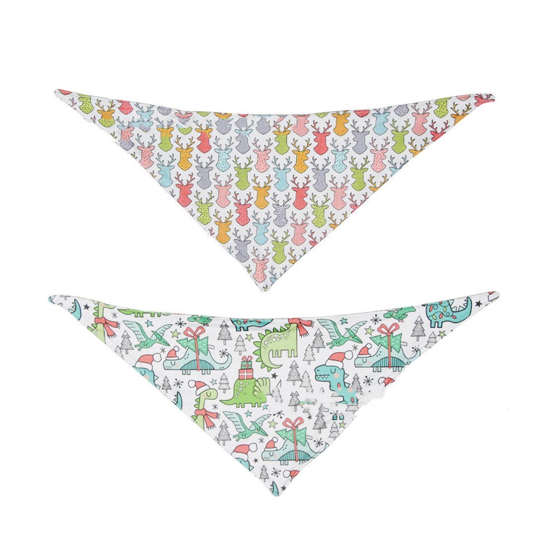 Double-sided Saliva Towel Dog Triangle Scarf Accessory