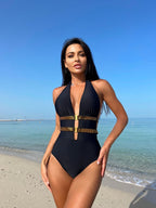 2023 New Sexy Backless Strappy Swimsuit Bikini