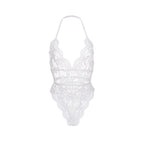 Vetamee Lace Backless Bodysuit - Sexy Full Lace Design