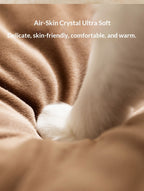 Knitted Round Warm Santa Pet Bed