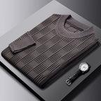 2023 Men's Autumn Winter Checkerboard Jacquard Sweater