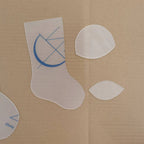 DIY Handmade Christmas Socks Template and Cutting Ruler