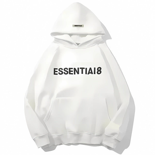 3D Rubber Logo Hoodie - High Quality Unisex Pullover | Streetwear
