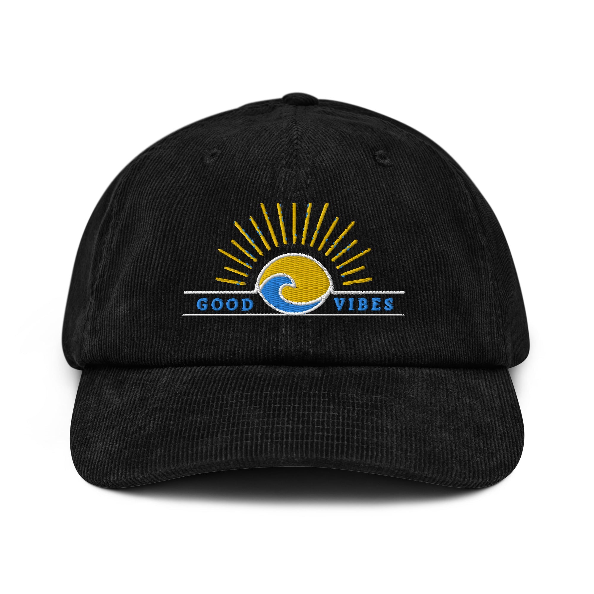 Local Sunrise Tropical Corduroy Hat | Embroidered Cap