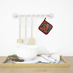 Shar Pei Christmas Pair of Pot Holders