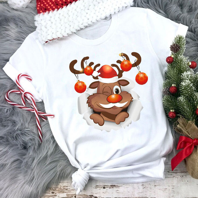 Adorable Christmas T-shirt for Festive Cheer | Streetwear