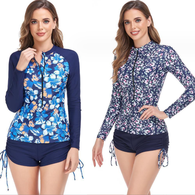 "2023 New Women's Long Sleeve Beach Swimsuit"