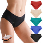 Plus Size Sexy Multicolor Bamboo Fiber Period Panties