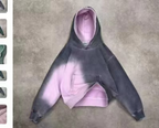 Y2K Gradient Gothic Hoodie | Streetwear