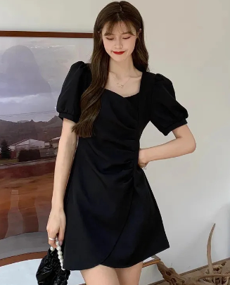 Sweet and Spicy French Niche Summer Dress Design