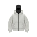 Fleece-lined Double Hooded Sweater