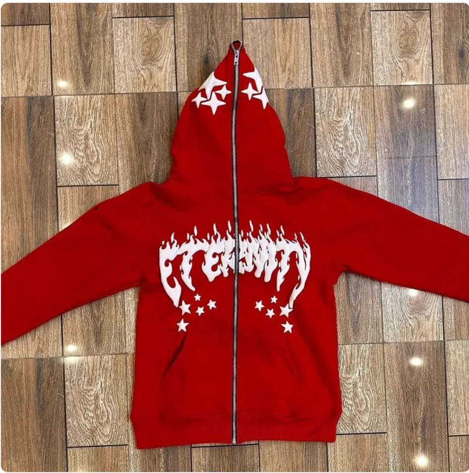 Warm And Loose Fitting Hoodie For Men | Streetwear
