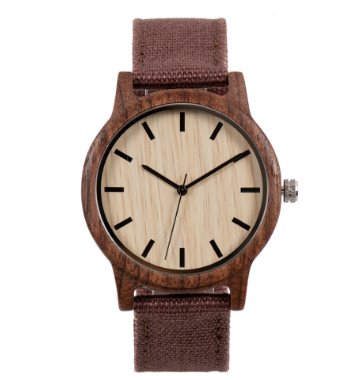 Bamboo Wooden Watch for Christmas Gift