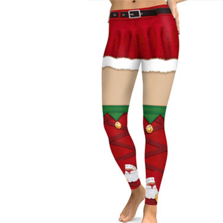 Snowflake Leggings and Christmas Yoga Pants
