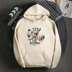 Korean Student Hooded Jacket with Creative Letter Design