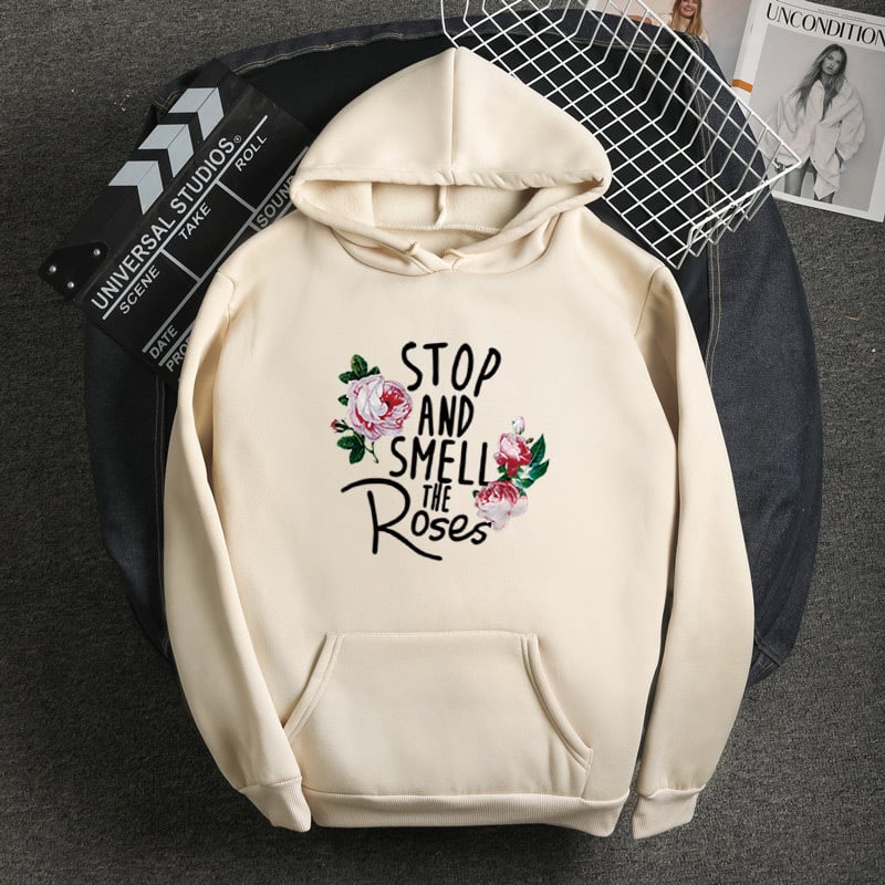 Korean Student Hooded Jacket with Creative Letter Design