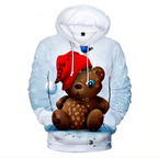 Christmas Hoodie with 3D Digital Print for Men and Women | Streetwear