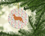 Aphrodite Giant #2 Cat Christmas Ceramic Ornament