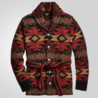 Thick Mid-Length Sweater Coat for Autumn and Winter