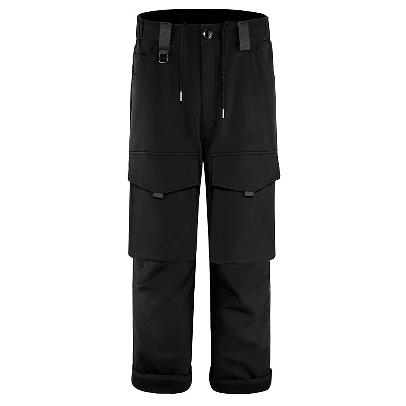 Men's Fleece Hiking Pants with Pockets for Autumn/Winter