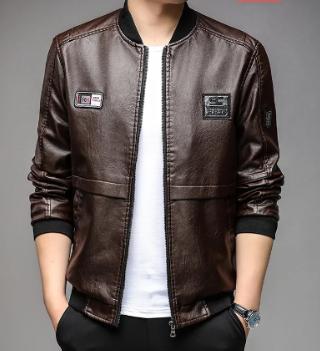 Men's Leather Jacket - Sebastian Ferraz