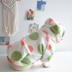 Dog Fleece Dot Print Hoodie for Pets