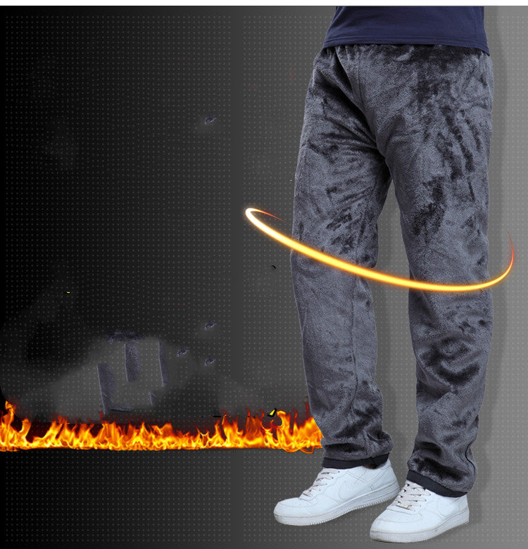 Men's Fleece Windproof Outdoor Sports Storm Pants