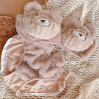 Cute Bear Plush Wireless Underwear Set